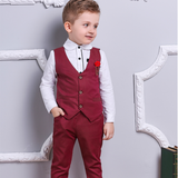 Autumn College British Gentleman Baby Boy Set 2 Pcs Formal Suits