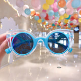 Kid Girl Sunglasses Cute Sunblock Polarizing Tide Cartoon Glasses