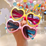 Kid Girl Sunglasses Cute Sunblock Polarizing Tide Cartoon Glasses