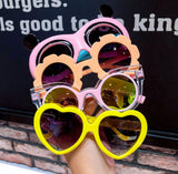 Kid Girl Sunglasses Cute Sunblock Polarizing Tide Cartoon Glasses