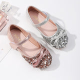 Girls' Shoes with Soft Soles and Sequins Dance Princess Shoes