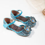 Girl Sequins Princess Shoes Soft Soled Glass Slipper