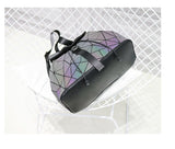 Kid Glow In Dark Backpacks Universal Magic Geometric Diamond Bags