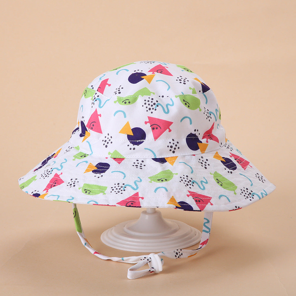 Kid Baby Casual Summer Spring Sun Hat Solid Fisherman Hats
