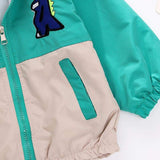 Baby Boy Dinosaur Pattern Coat & Jacket