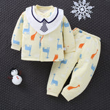 Baby Boy Girl Clip Cotton Newborn Suit 2 Pcs Sets
