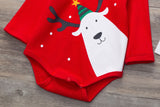 Baby Long Sleeve Christmas Suit 3 Pcs