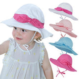 Spring Summer Kid Baby Baseball Cap Solid Color Cotton Casual Adjustable Sun Hat