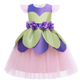 Kid Baby Girl Flower Fairy Princess Ritual Dresses