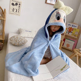 Kids Cartoon Donald Duck Towel Mickey Shawl Pajamas Bathrobe