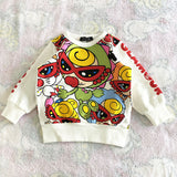 Kids Boy Girl Autumn Winter Spot Doll Shirt 1-8 Years