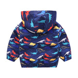 Kids Boy Dinosaur Cartoon Cap Fashion Tide Coats
