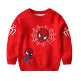 Kid Baby Boy Trendy Double Thickened Base Sweater