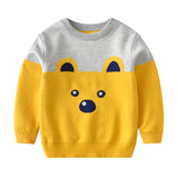 Kid Baby Boy Trendy Double Thickened Base Sweater