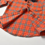 Boys Plaid Gentleman Formal 2pcs Suits