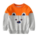 Kid Baby Boy Trendy Double Thickened Base Sweater