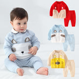 Baby Boy Girl Spring Knitted Animal  2 Pcs Sets