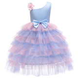 Kid Baby Girls Princess Elegant Flower Party Evening Gown Dresses