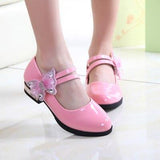 Girls Models Bowknot Princess Shoes