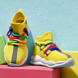 Kids Boys Casual Fashion  Mesh Soft Sole Sport  Sneakers Anti-slip Shoes