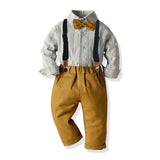 Striped Baby Boy Set 2 Pcs Formal Suits
