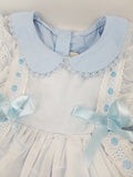 Toddler Kids Baby Girl Peter Pan Collar Lolita Little Girl Dresses 1-7 Years