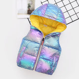 Autumn Winter Baby Boys Girl Down Vest Warm Coat