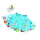 Baby Girls Tutu Elastic Waist Princess Tulle Colorful Mini Skirts