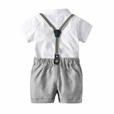 Baby Boy Gentleman Suit Summer  3 Pcs Sets