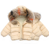 Kid Baby Boys Girl Thickened Cotton Jacket Down Winter Coats