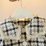 Winter Baby Girl Fashion Coats Korean Jacket
