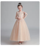 Kid Girl Princess Party Performance Costumes Dress