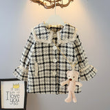 Winter Baby Girl Fashion Coats Korean Jacket