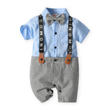 Baby Boy Harps Short Sleeves Gentleman 3 Pcs Sets