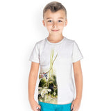 Kid Boy 3D Digital Printed Short Sleeve 3D Versatile Creative Bird T-shirts