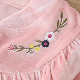 Baby Girl Sweet Floral Coat & Jacket