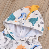 Baby Girl Boy Suits Dinosaur Prints Suits 2 Pcs Sets