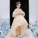 Girl Sweet Birthday Princess Wedding Piano Evening Dress