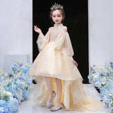 Girl Sweet Birthday Princess Wedding Piano Evening Dress
