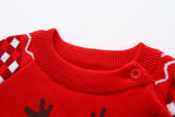 Kid Baby Boy Girl Soft Double Layer Christmas Sweater