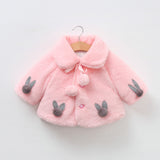 Kid Baby Girl Cape Thickened Windbreak Coats