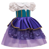 Kid Baby Girl Halloween Doll Collar Esmera Princess Pompadour Dresses