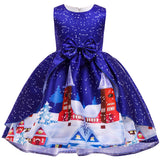 Kid Girl Robe Party Christmas Casual Dress