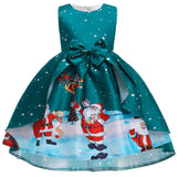 Kid Girl Robe Party Christmas Casual Dress