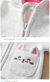 Autumn Winter Infant Casual Jacket Baby Girl Warm Hooded Coat