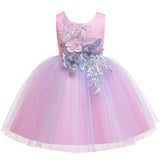 Kid Girl European American Peng Gauze Princess Dress