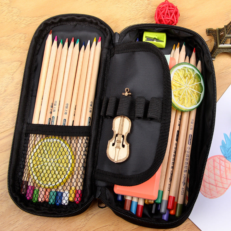 Kid Elementary School Pencil Case Exterminator Writing Bag