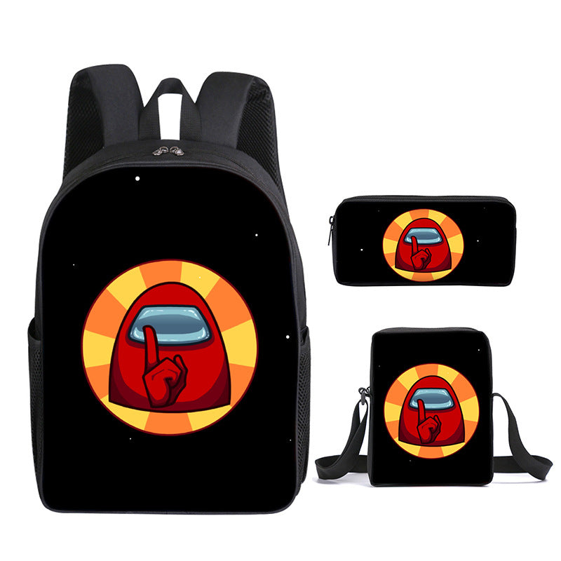 Primary Secondary School Students Backpack Games Around 3 Pieces/Lot