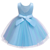 Kid Girl European American Peng Gauze Princess Dress