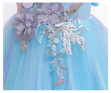 Kid Girl European American Peng Gauze Princess Dress